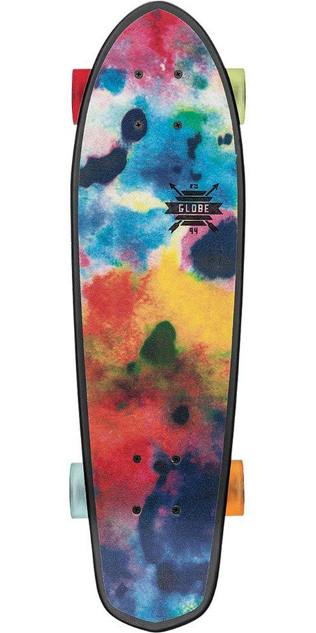 Globe Blazer Complete Skateboard - Black/Color Bomb - 7.25in x 26.0in