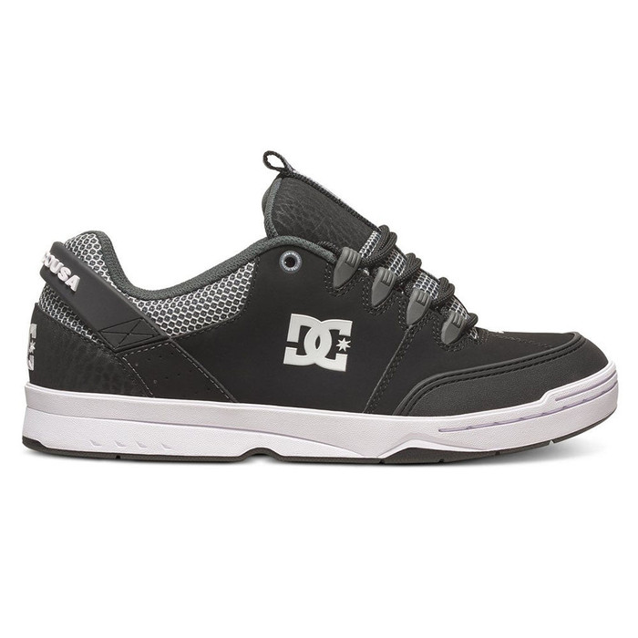 DC Syntax Men's Skateboard Shoes - Black/Grey (BGY)