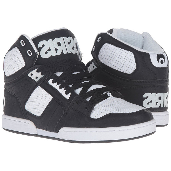 Osiris NYC 83 Men's Skateboard Shoes - Black/Black/White