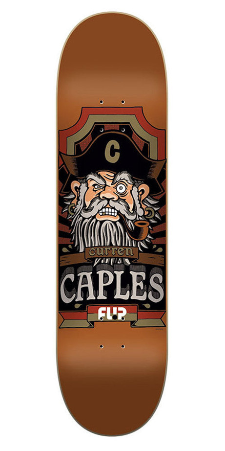 Flip Caples Gallery Series Pro Skateboard Deck - Brown - 32.31in x 8.25in