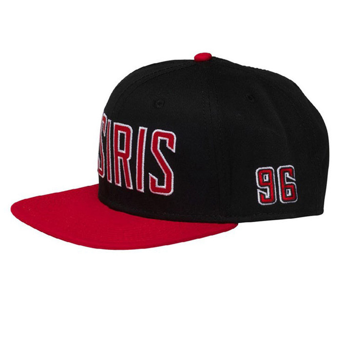 Osiris Game Day Snapback Men's Hat - Black/Red