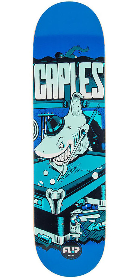 Flip Caples Comix Pro Skateboard Deck - Blue - 32.31in x 8.25in