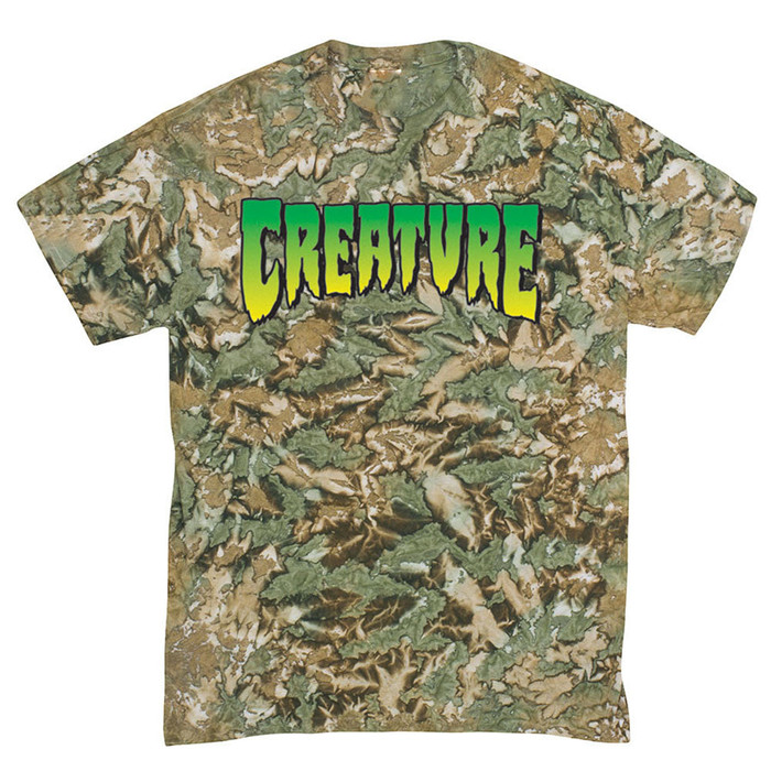 Creature Logo Regular S/S Men's T-Shirt - Camouflage