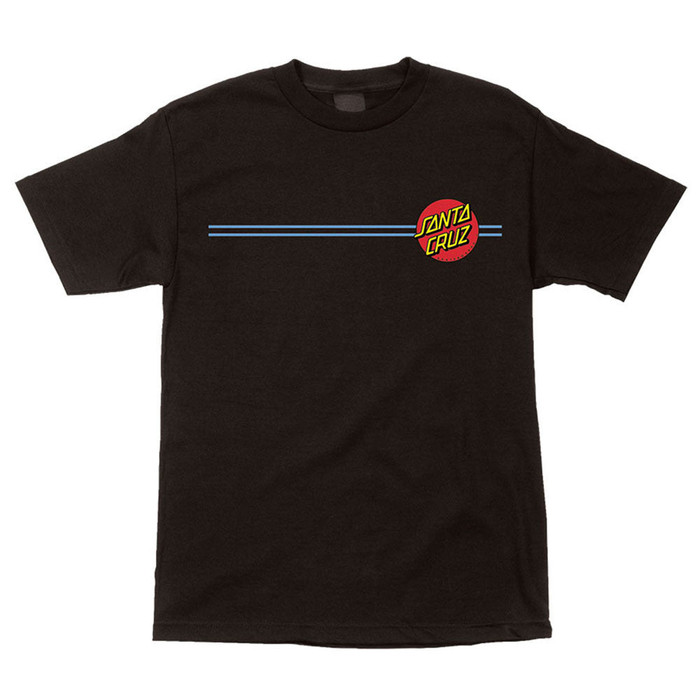 Santa Cruz Screaming Dot Regular S/S T-Shirt - Black