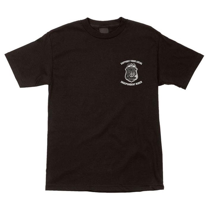 Independent Badge Regular S/S T-Shirt - Black