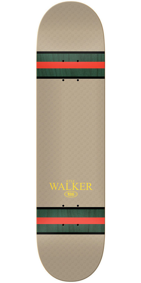 Real Justin Kyle Walker Genuine Skateboard Deck - Natural - 8.18in x 32in