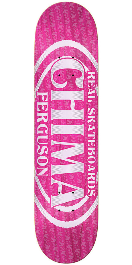 Real Chima Ferguson Premium Oval Skateboard Deck - Assorted - 8.12in x 31.6in