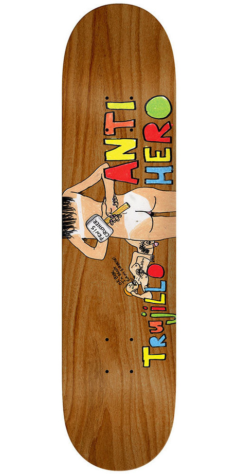 Anti-Hero Tony Trujillo Porous II Skateboard Deck - Assorted - 8.28in x 31.7in