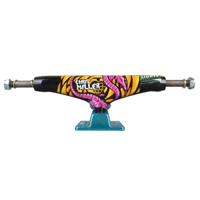 Thunder Chris Miller Lizard 4 Light High Skateboard Trucks (Set of 2) - Multi - 151mm