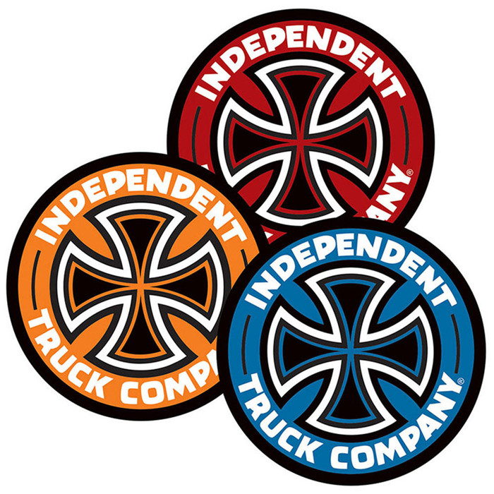 Independent Colored TC Decal Sticker - Assorted - 5in x 5in