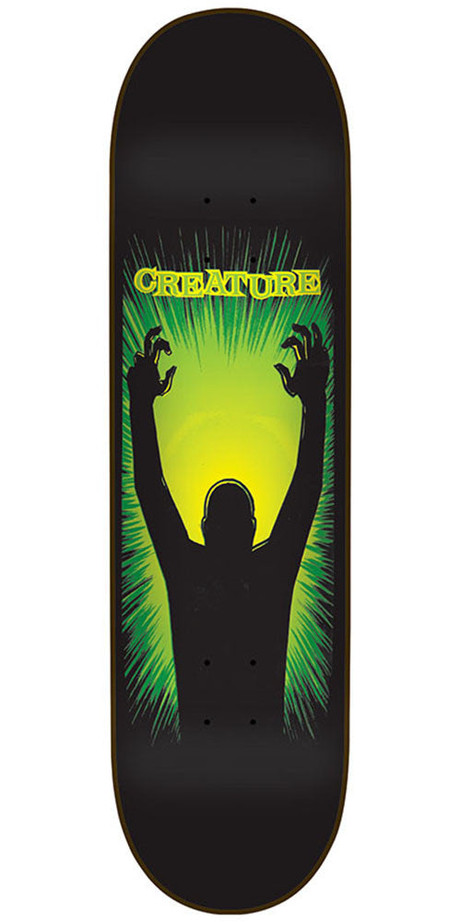 Creature The Thing Resurrection Team Skateboard Deck - Black - 8.0in x 31.6in