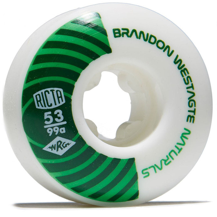 Ricta Westgate Pro Naturals - White/Green - 53mm 99a (Set of 4)