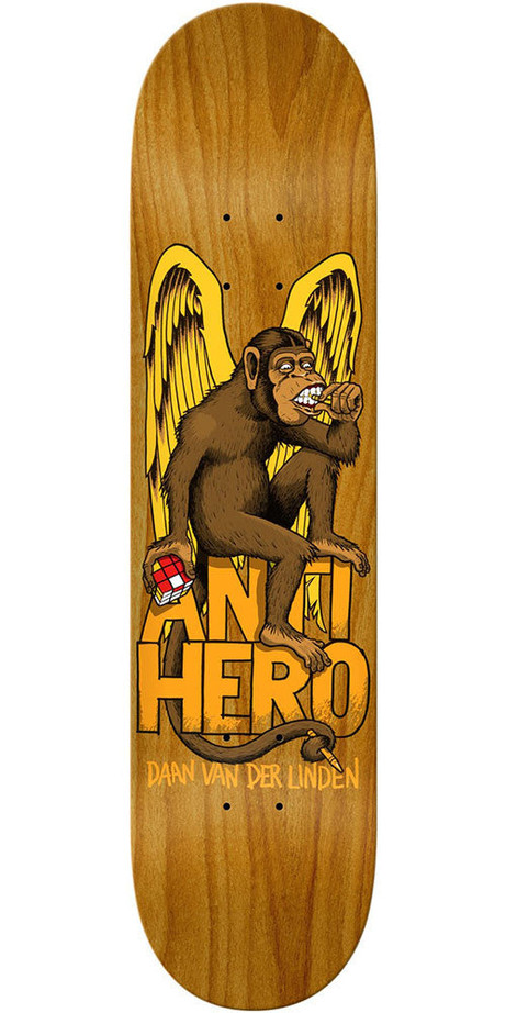 Anti-Hero Daan The Thinker Skateboard Deck - Assorted - 8.28in x 31.1in