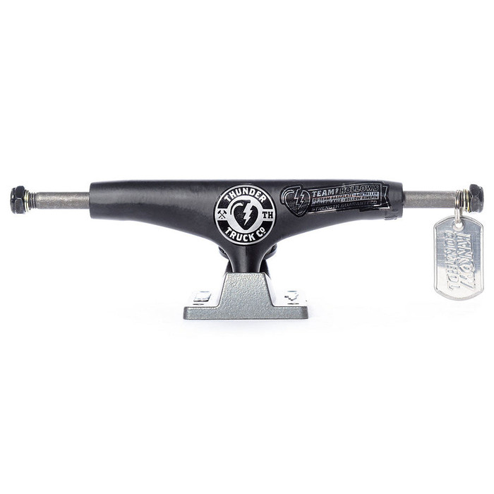 Thunder Nightliner Team Hollow Light High Skateboard Trucks - Black - 147mm (Set of 2)