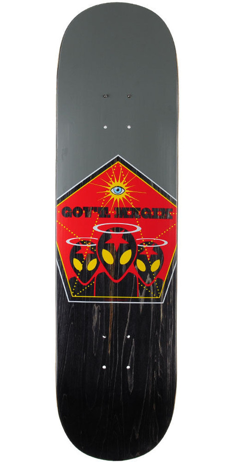 Alien Workshop Gov. Magik LG Skateboard Deck - Grey - 8.375in x 32.38in