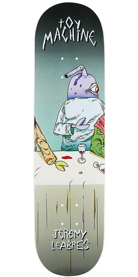 Planche De Skateboard Toy Machine 'Last Souper' - Taille 8.37 Pouces, Neuf, Deck Seul, Graphique Emblématique