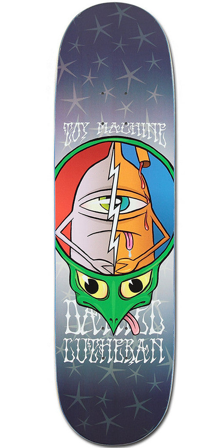 Toy Machine Lutheran Turtle Head Skateboard Deck - Multi - 8.5in x 32.5in