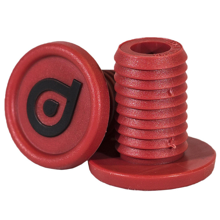 District S-Series BE15S Steel  Scooter Bar Ends - Red