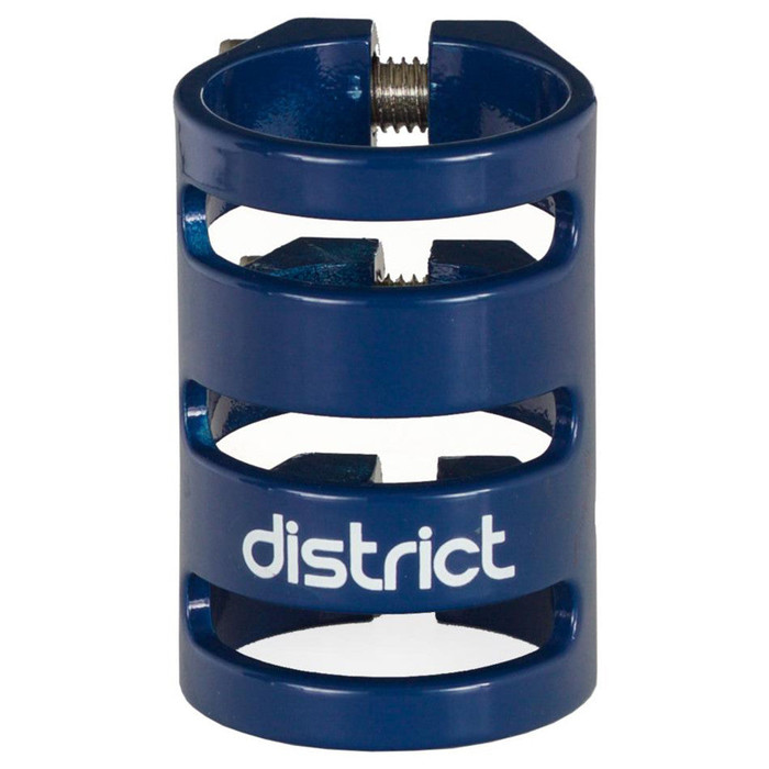 District S Light Triple Scooter Clamp - Blue