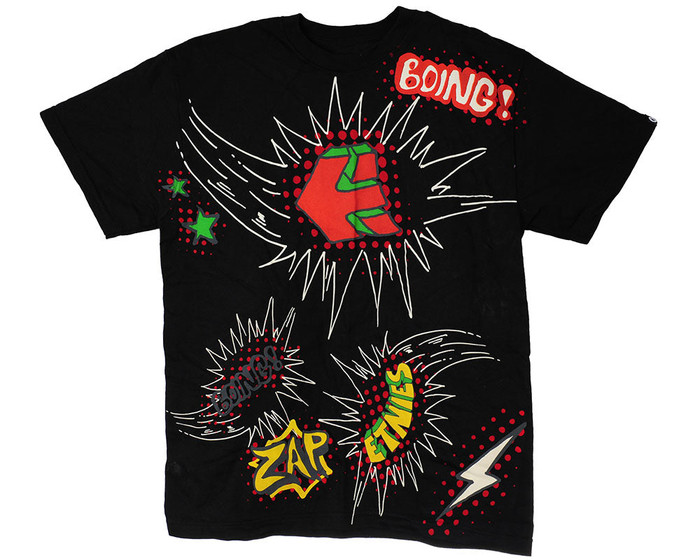 Etnies Comic S/S Men's T-Shirt - Black