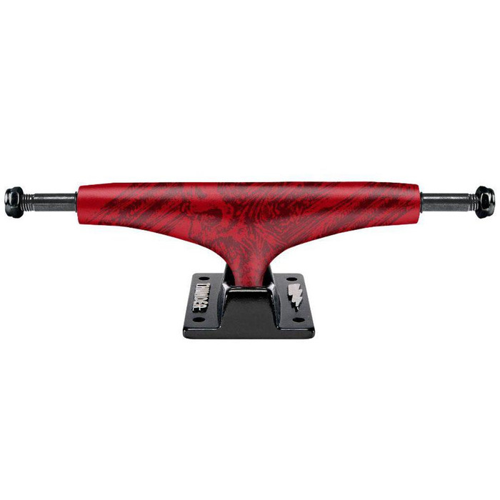 Thunder Screaming Skull III Light Skateboard Trucks - Red - 148mm (Set of 2)