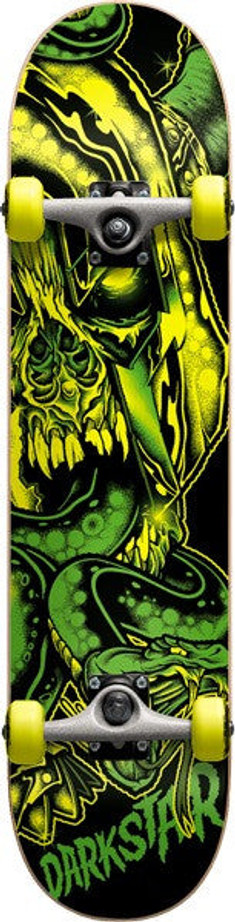 Darkstar Undead FP Complete Skateboard - 7.7 x 30.75 - Green