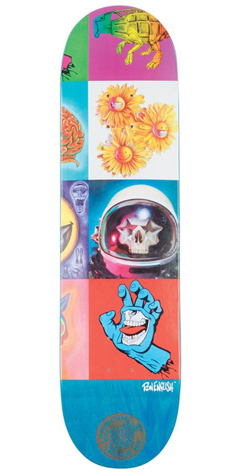 Santa Cruz Ron English POPaganda Two Skateboard Deck - Multi - 8.25in x 31.8in