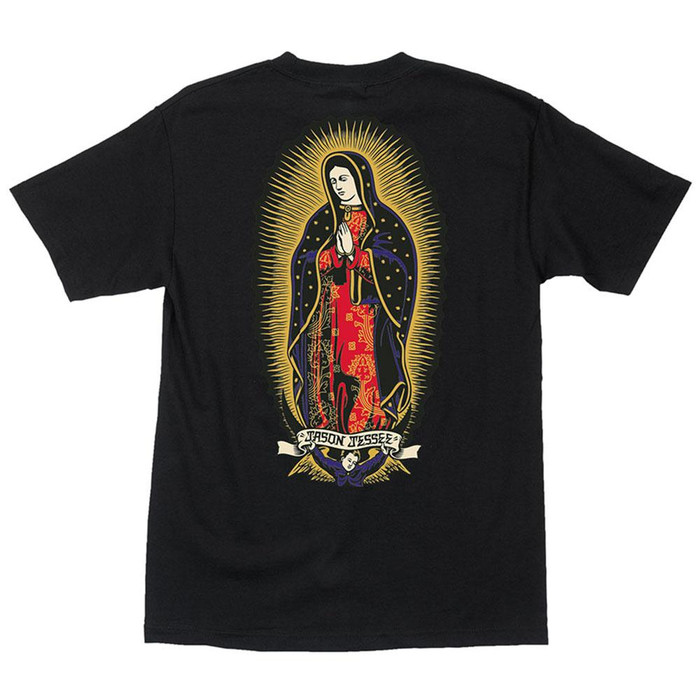 Santa Cruz Jessee Guadalupe Regular S/S Men's T-Shirt - Black