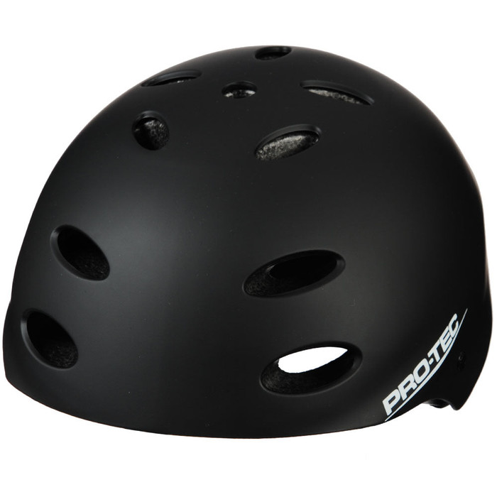 Pro-Tec Ace Rubber Skateboard Helmet - Black