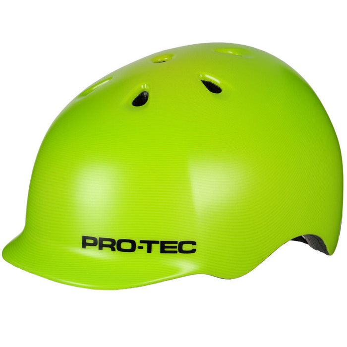 Pro-Tec Riot Street Skateboard Helmet - Green/Orange