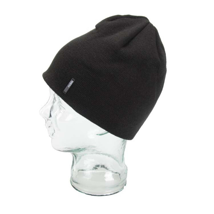 Nobis No Style Beanie - Jet Black