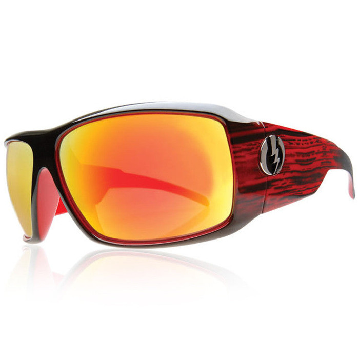 Electric KB1 Sunglasses - Rowdy Frame/Bronze Red Chrome Lens