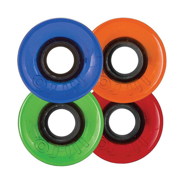 OJ Hot Juice Mini Candy Skateboard Wheels 55mm 78a - Red/Blue/Green/Orange (Set of 4)