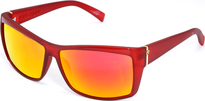 Electric Visual Riff Raff Mens Sunglasses - Red
