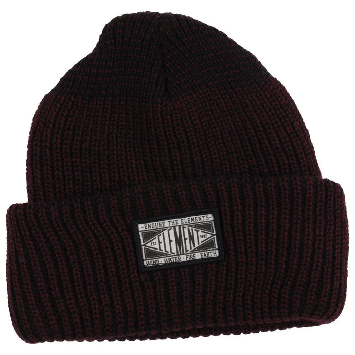 Element Mullins Men's Beanie - Burgundy