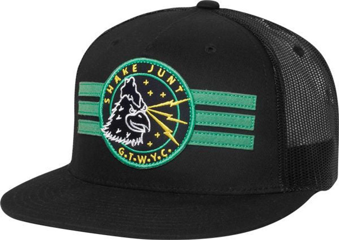 Shake Junt Lightning Men's Trucker Hat - Black