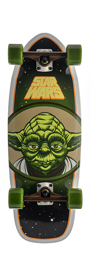 Santa Cruz Star Wars Yoda Cruzer Complete Skateboard - 10 x 28.5