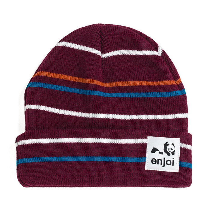 Enjoi Hairline Receder Men's Beanie - Oxblood