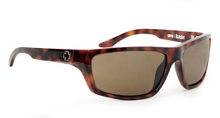 Spy Kash Sunglasses - Classic Turquoise Frame/Bronze Polarized Lens