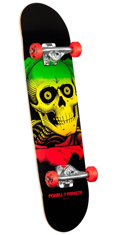 Powell-Peralta Ripper Complete Skateboard - 7.75 x 31.75 - Red