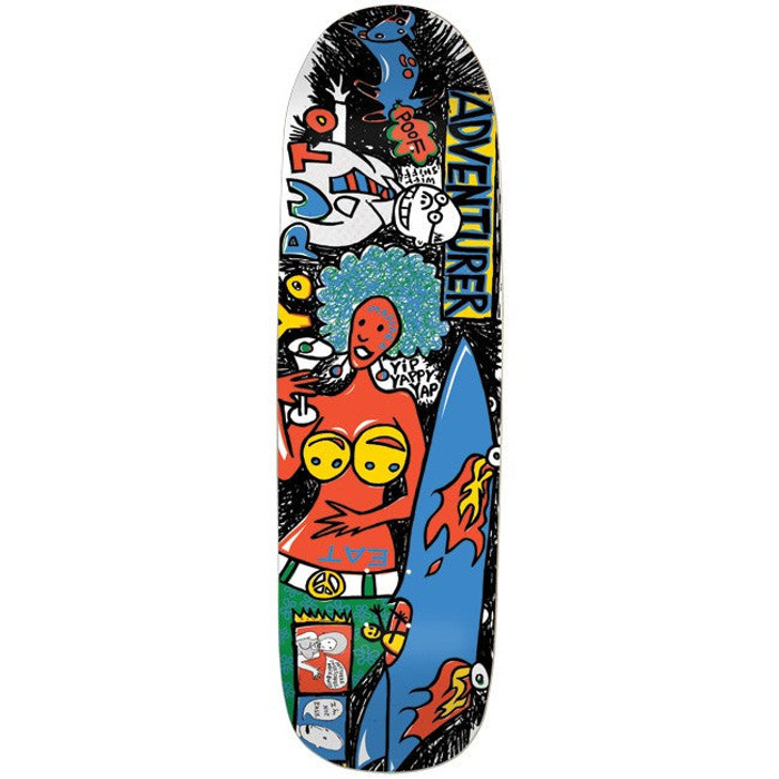 Foundation Adventurer Skateboard Deck 8.875 - Multi