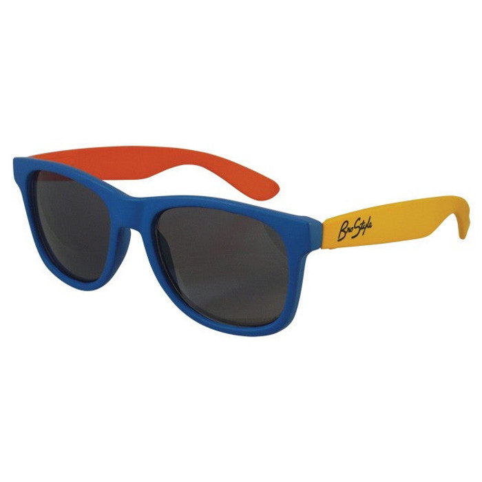 Bro Style Sunnies Sunglasses - OS Unisex - Orange/Blue/Yellow