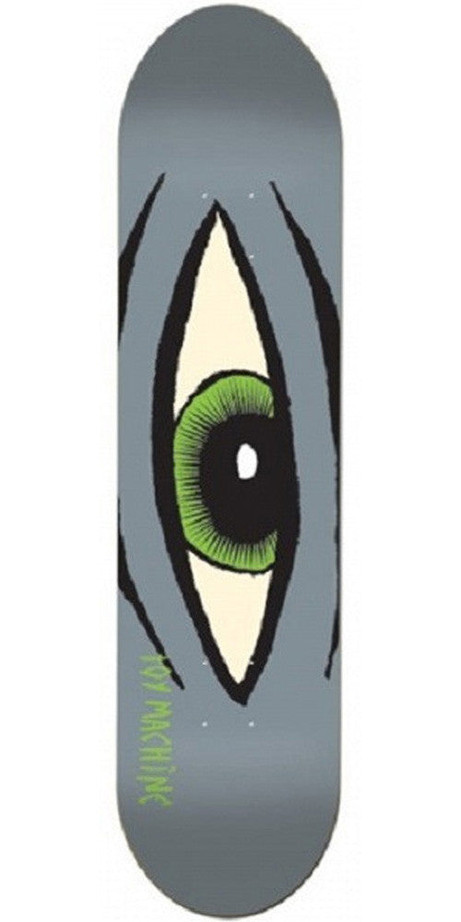 Toy Machine Sect Eye Skateboard Deck 7.875 - Grey