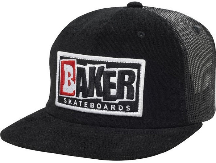 Baker Keep It Simple Corduroy Men's Trucker Hat - Black
