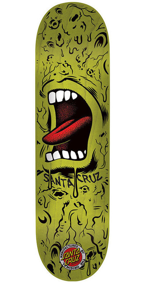 Santa Cruz Gross Out Skateboard Deck 7.8 x 31.7 - Green