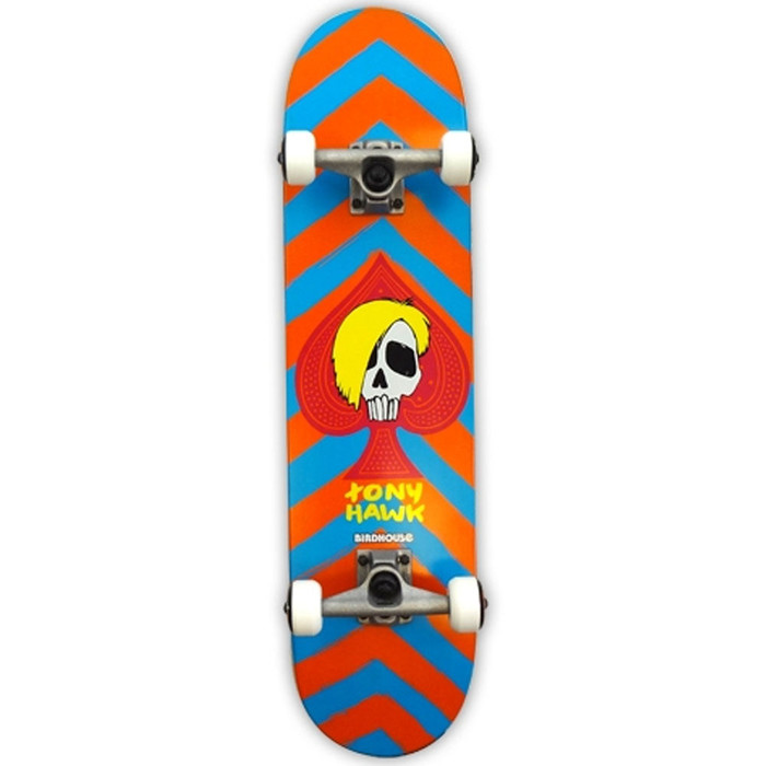 Birdhouse Hawk McSqueeb Complete Skateboard - 8.125 - Red