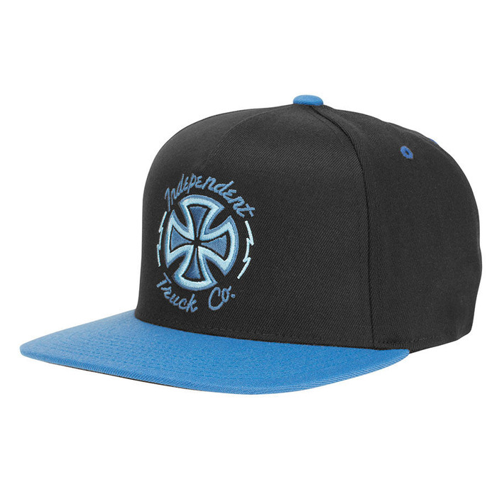 Independent Voltage FlexFit One Ten Snapback - Black/Blue - Men's Hat