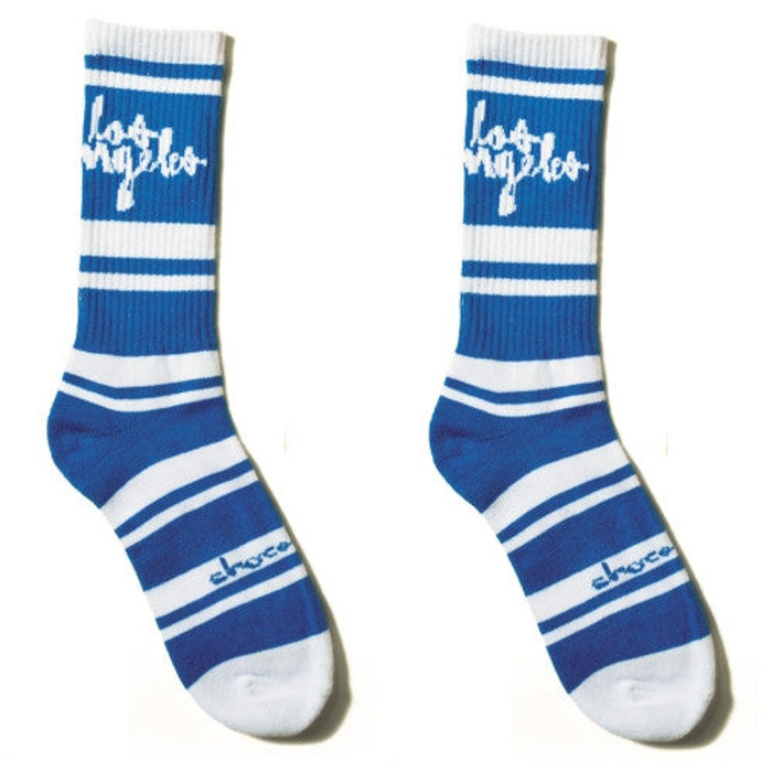 Chocolate Cities - Blue - Men's Socks (1 Pair)