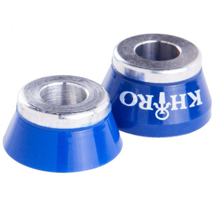 Khiro Insert Bushings Soft - 85a - Blue - Skateboard Bushings (2 PC)