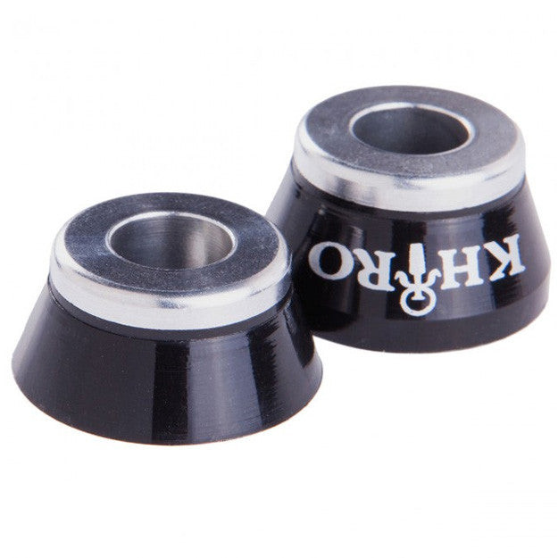 Khiro Insert Bushings Hard - 95a - Black - Skateboard Bushings (2 PC)